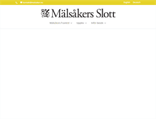Tablet Screenshot of malsaker.nu
